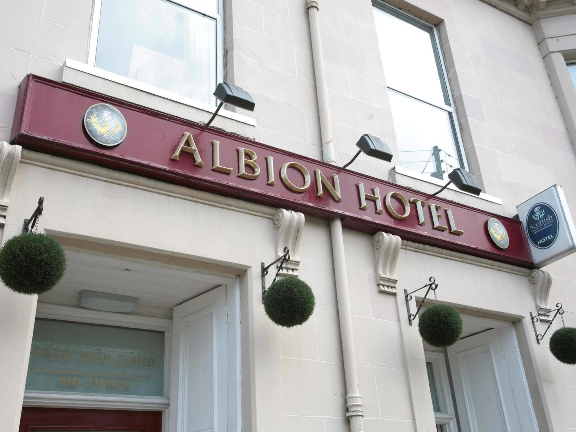 Albion Hotel Glasgow Ngoại thất bức ảnh